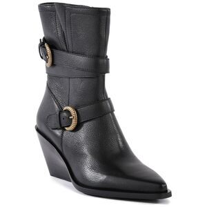 Seychelles Speak Up Leather Boot, Black